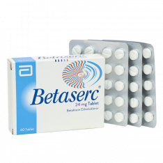 Бетасерк табл. 24мг №60 (60шт)